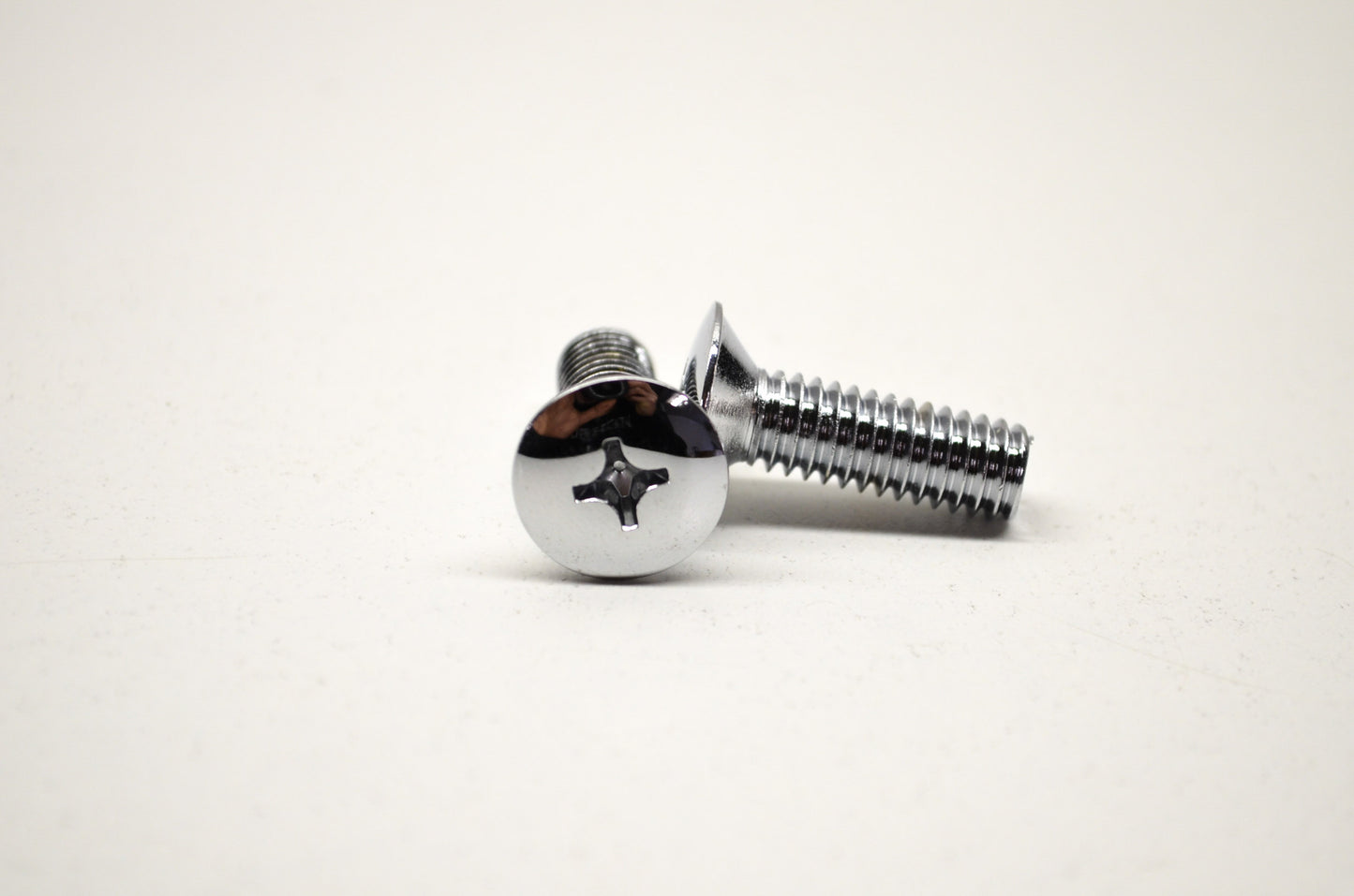 Chrome Screws Qty 2 NOS