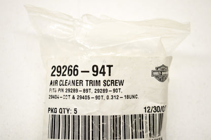 Chrome Screws Qty 2 NOS
