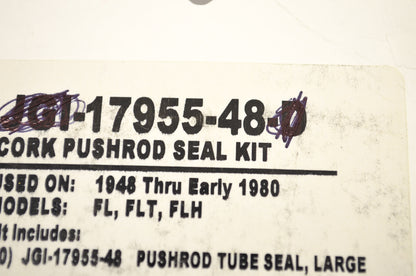 OEM Harley-Davidson 17955-48 Push Rod Cork Washer Qty 4 NOS