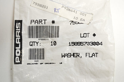 OEM Polaris 7558201 Flat Washer Qty 5 NOS