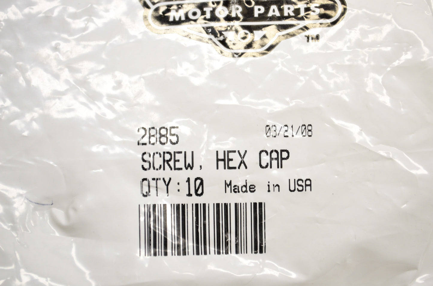 Hexagon Cap Screws Qty 3 NOS