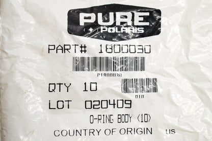 OEM Polaris 1800030 Body O-Ring Qty 5 NOS