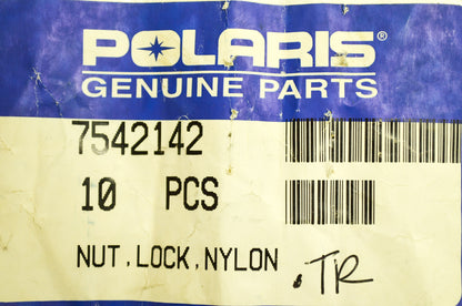 OEM Polaris 7542142 Nylon Lock Nut Qty 4 NOS
