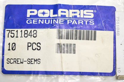 OEM Polaris 7511848 Screw Qty 9 NOS