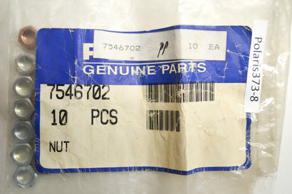 OEM Polaris 7546702 Nut Qty 10 NOS