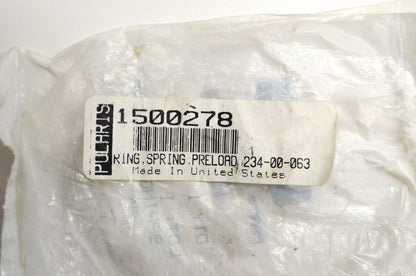 OEM Polaris 1500278 Preload Spring Ring NOS