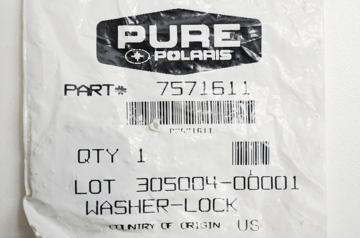 OEM Polaris 7571611 Lock Washer Qty 4 NOS