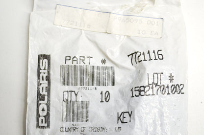 OEM Polaris 7721116 Key NOS