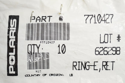 OEM Polaris 7710427 Retainer E-Ring Qty 5 NOS