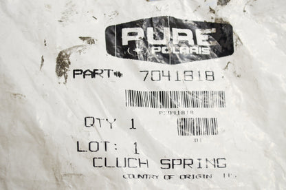 OEM Polaris 7041818 Spring (Black/White) NOS