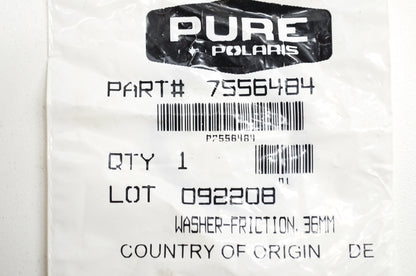 OEM Polaris 7556484 Friction Washer 36mm NOS