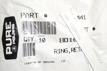OEM Polaris 7710441 Retaining Ring NOS