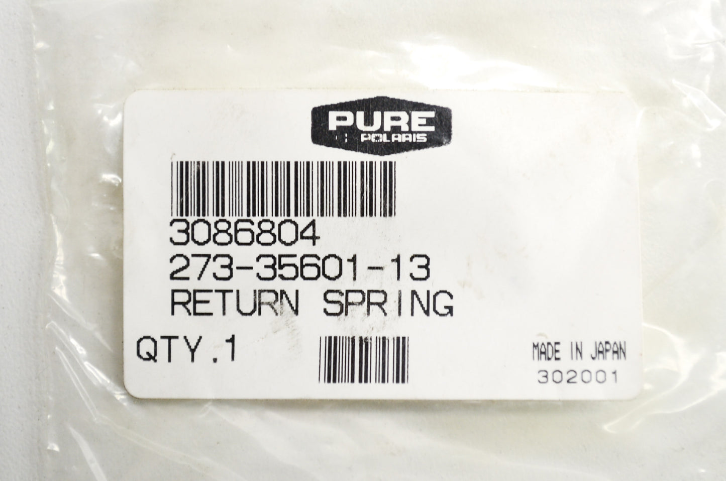 New OEM Polaris 3086804 Return Spring NOS