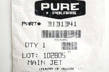 OEM Polaris 3131341 Main Jet 75 NOS