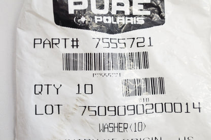 OEM Polaris 7555721 Washer Qty 2 NOS