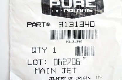 OEM Polaris 3131340 Main Jet 72.5 NOS