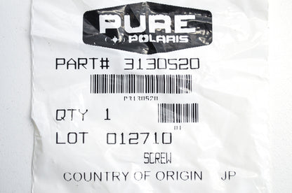 OEM Polaris 3130520 Screw Qty 3 NOS