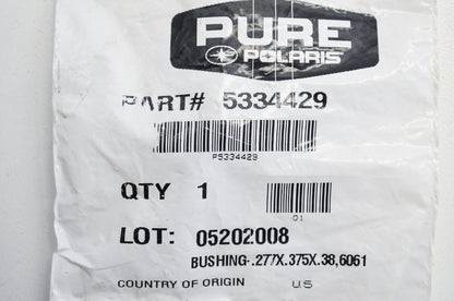 OEM Polaris 5334429 Bushing .277X.375X.38 6061 NOS