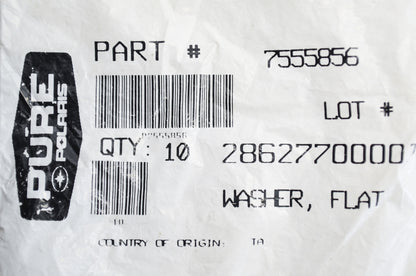 OEM Polaris 7555856 Stainless Steel Flat Washer Qty 8 NOS