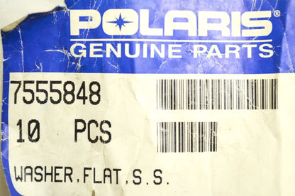 OEM Polaris 7555848 Stainless Steel Flat Washer Qty 2 NOS