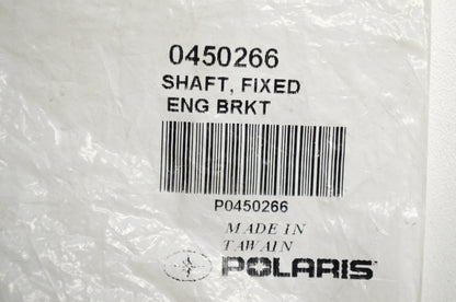 OEM Polaris 0450266 Engine Bracket Fixed Shaft NOS