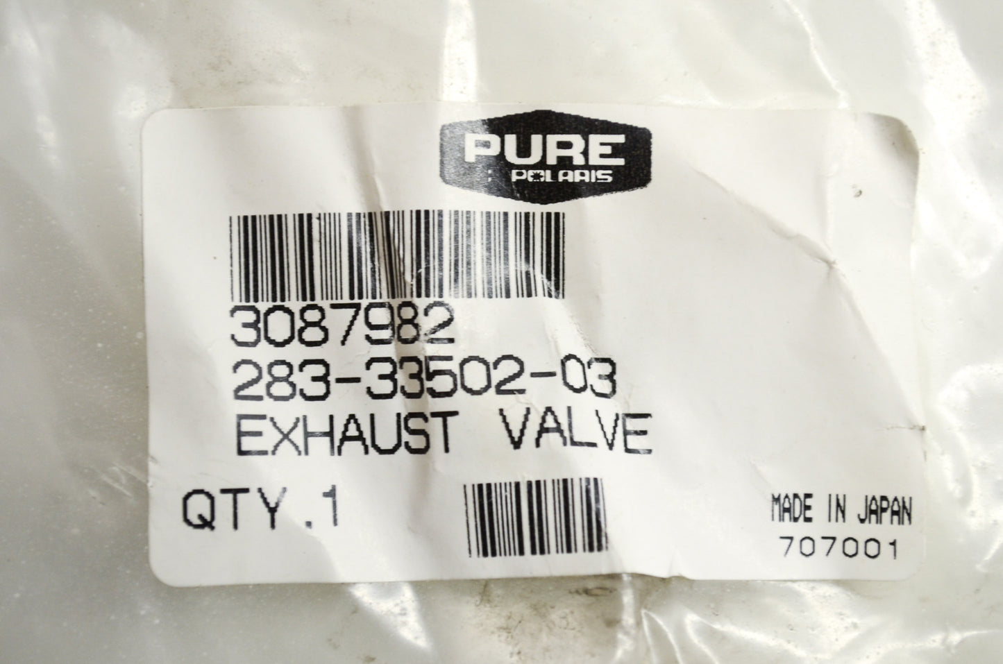 Exhaust Valve NOS