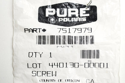 OEM Polaris 7517979 Nylon Hex Head Screw 5/16-18 3/4 Qty 2 NOS