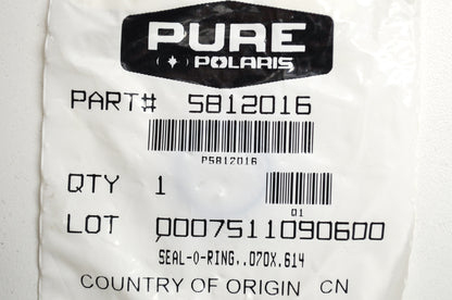 OEM Polaris 5812016 O-Ring Seal .070x614 NOS