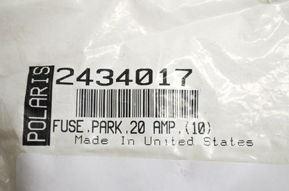 New OEM Polaris 20 amp Fuses QTY 2 Sportsman RZR Ranger Hawkeye Scrambler NOS