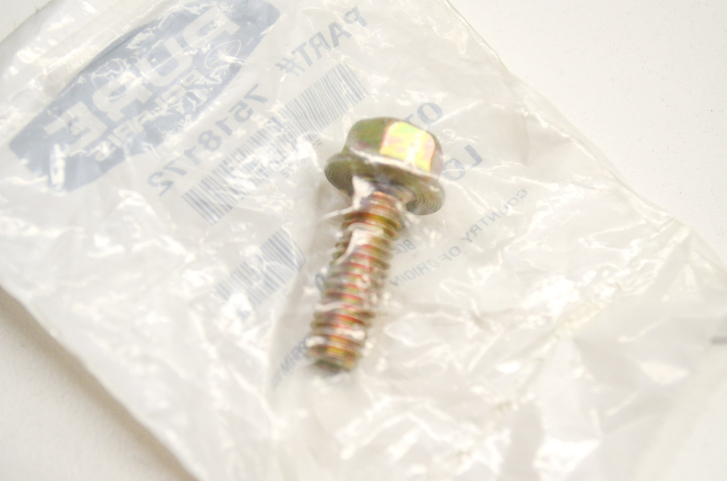 OEM Polaris 7518172 Flanged Hex Bolt 026HM103 NOS