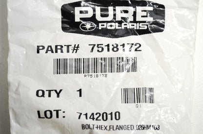 OEM Polaris 7518172 Flanged Hex Bolt 026HM103 NOS
