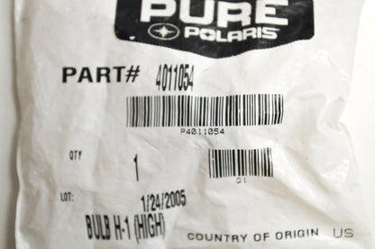 OEM Polaris 4011054 Halogen Bulb H1 NOS
