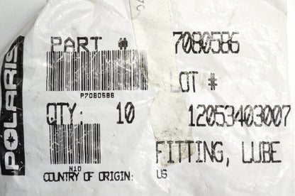 OEM Polaris 7080586 Lube Fitting 45 Degree Qty 4 NOS