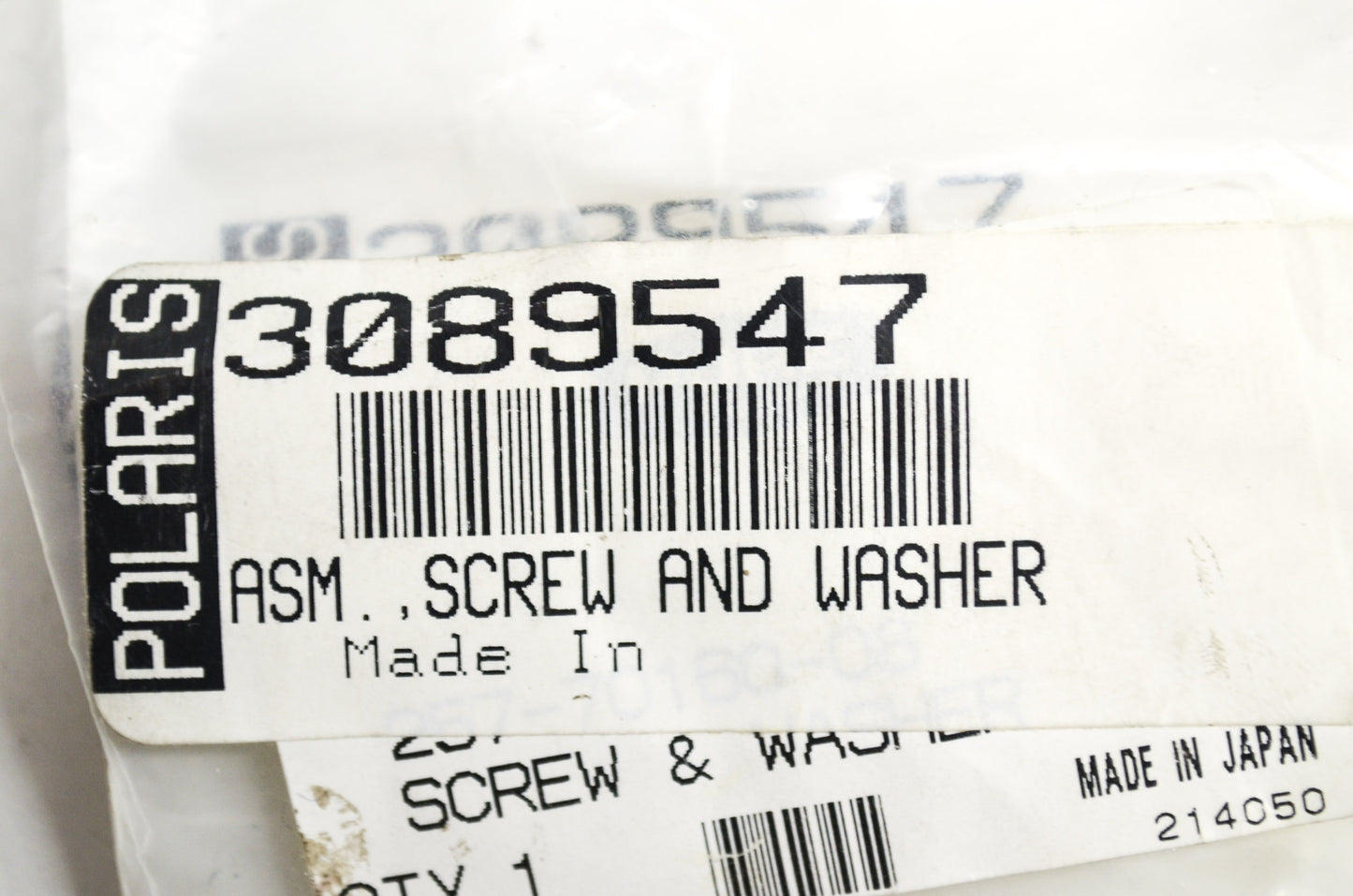 OEM Polaris 3089547 Screw & Washer Assembly Qty 3 NOS