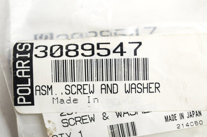OEM Polaris 3089547 Screw & Washer Assembly Qty 3 NOS