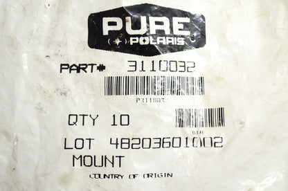 OEM Polaris 3110032 Rubber Mount Qty 2 NOS