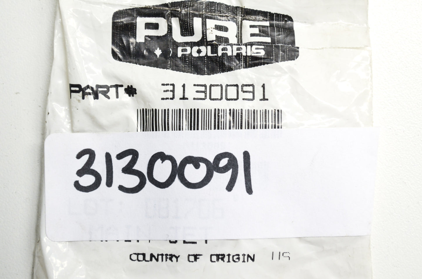 OEM Polaris 3130091 Main Jet #140 NOS