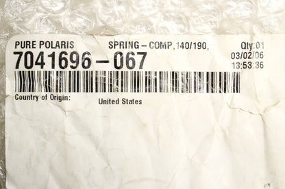 Suspension Coil Spring Series 10 UTV Series 11 UTV NOS