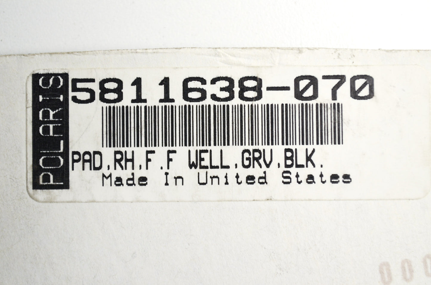 RH Pad NOS