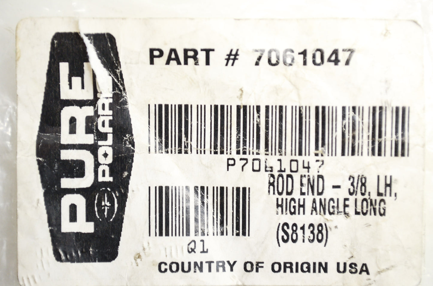 Left Tie Rod End 00-01 700-800 NOS