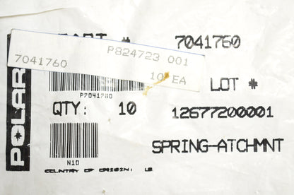 New OEM Polaris Spring Attachment Rings QTY 3 Widetrak Classic Trail RMK XC NOS