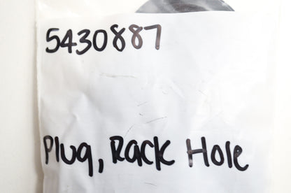 OEM Polaris 5430887 Rack Hole Plug NOS