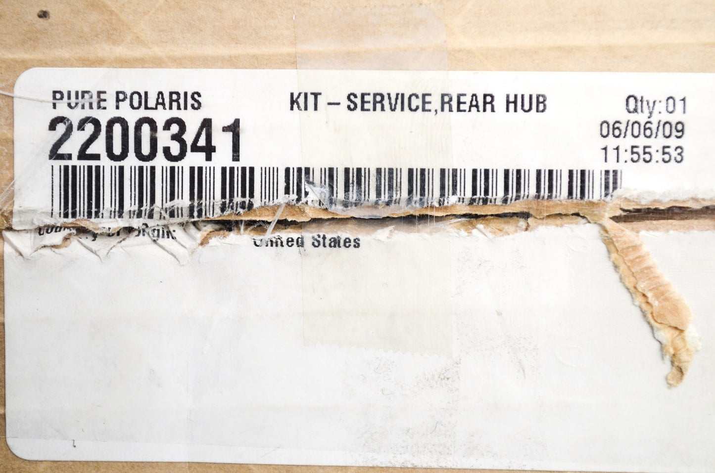 Rear Hub NOS