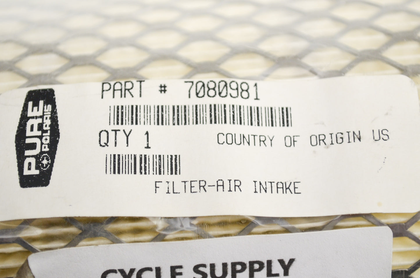 Air Intake Filter NOS