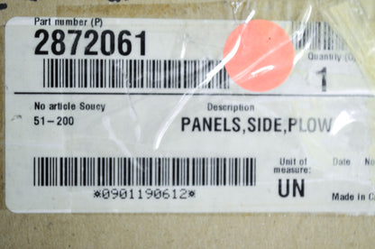 Plow Side Panels L/R NOS
