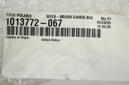 Black Brush Guard Weld NOS