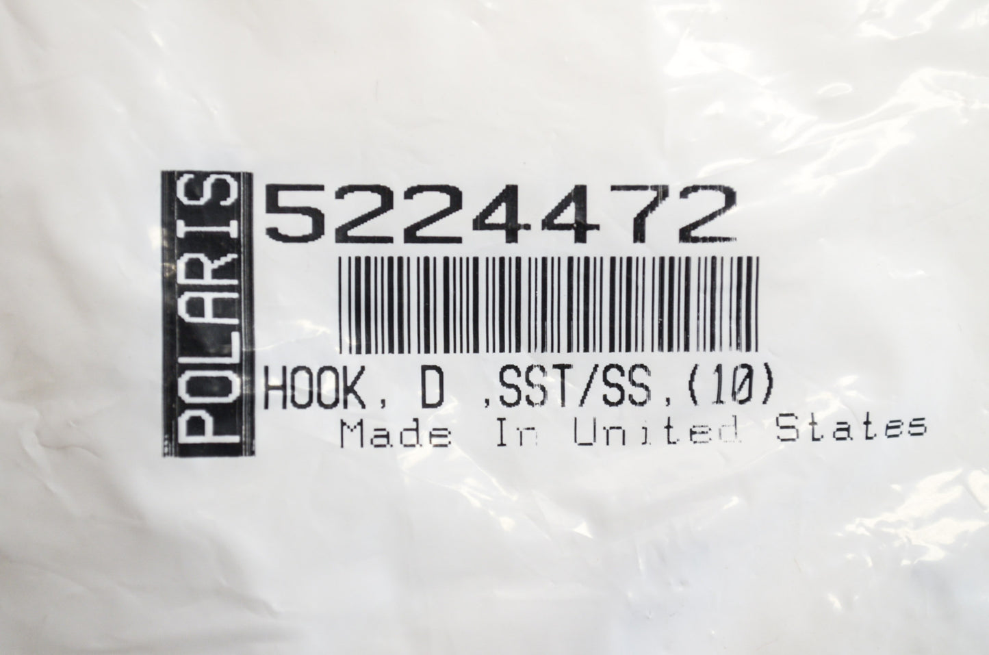 D Hooks Qty 2 NOS