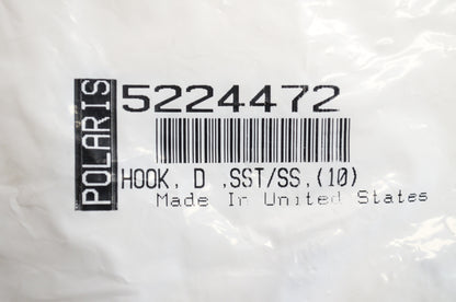 D Hooks Qty 2 NOS