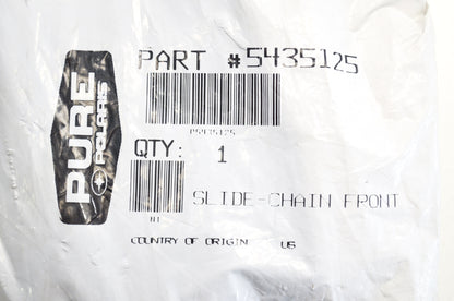 OEM Polaris 5435125 Front Chain Slider NOS