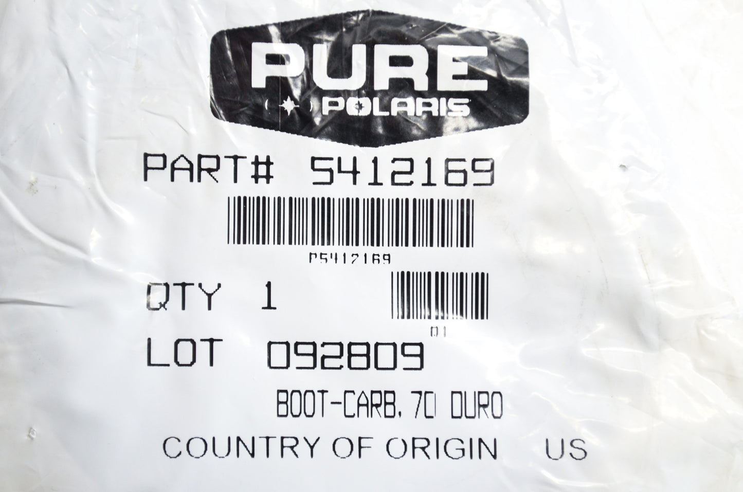 Carburetor Boot NOS